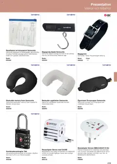 Office Depot reklamblad aktuell från 15.02.2024 | Sida: 251 | Produkter: Batterier, Uttag, Ögonmask