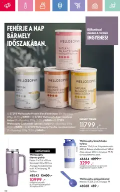 Oriflame akciós ujság - amely érvényes a következő dátumtól: 17.08.2025 | Oldal: 110 | Termékek: Kulacs, Fehérje, Italpor, Pohár