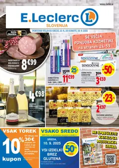 E.leclerc katalog akcije – veljaven od 10.09.2025