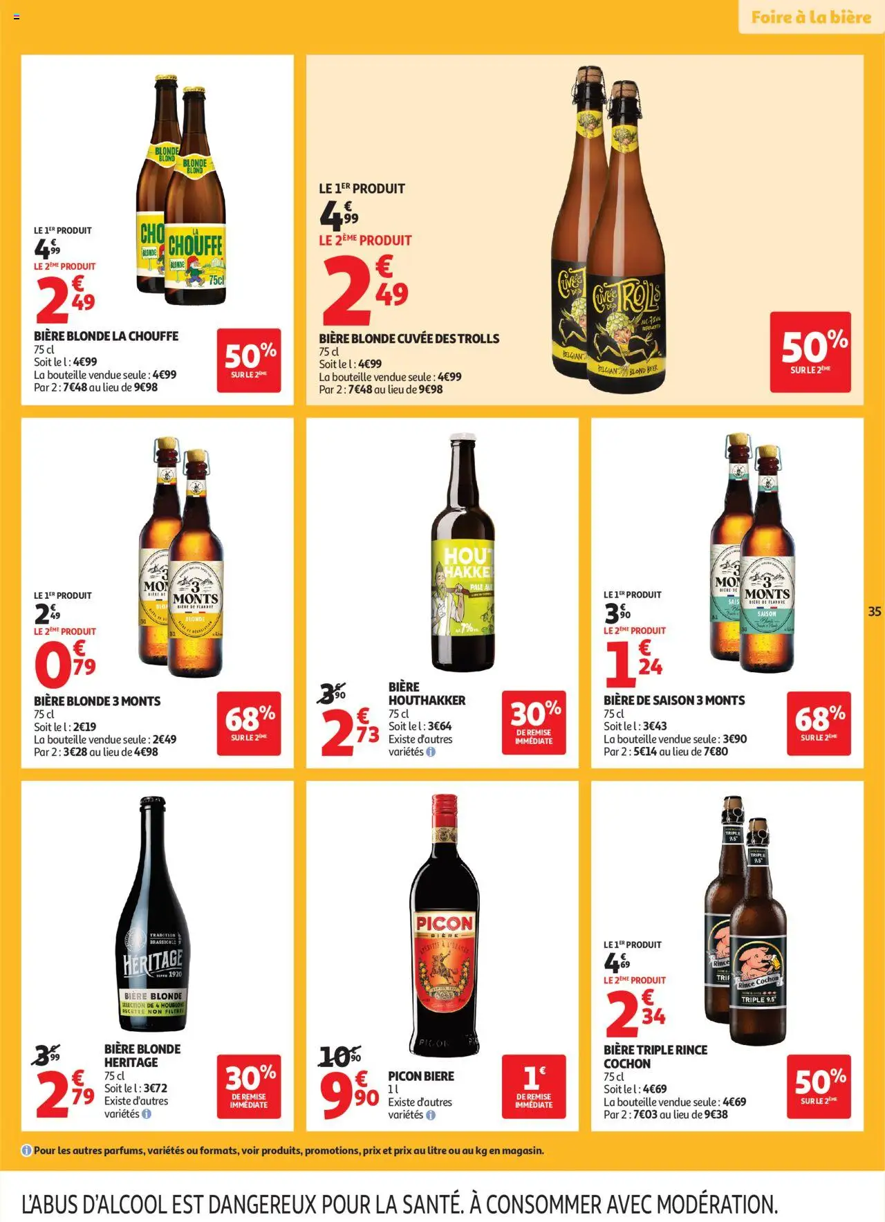  | Page: 35 | Produits: Bière blonde, Bière, Picon biere