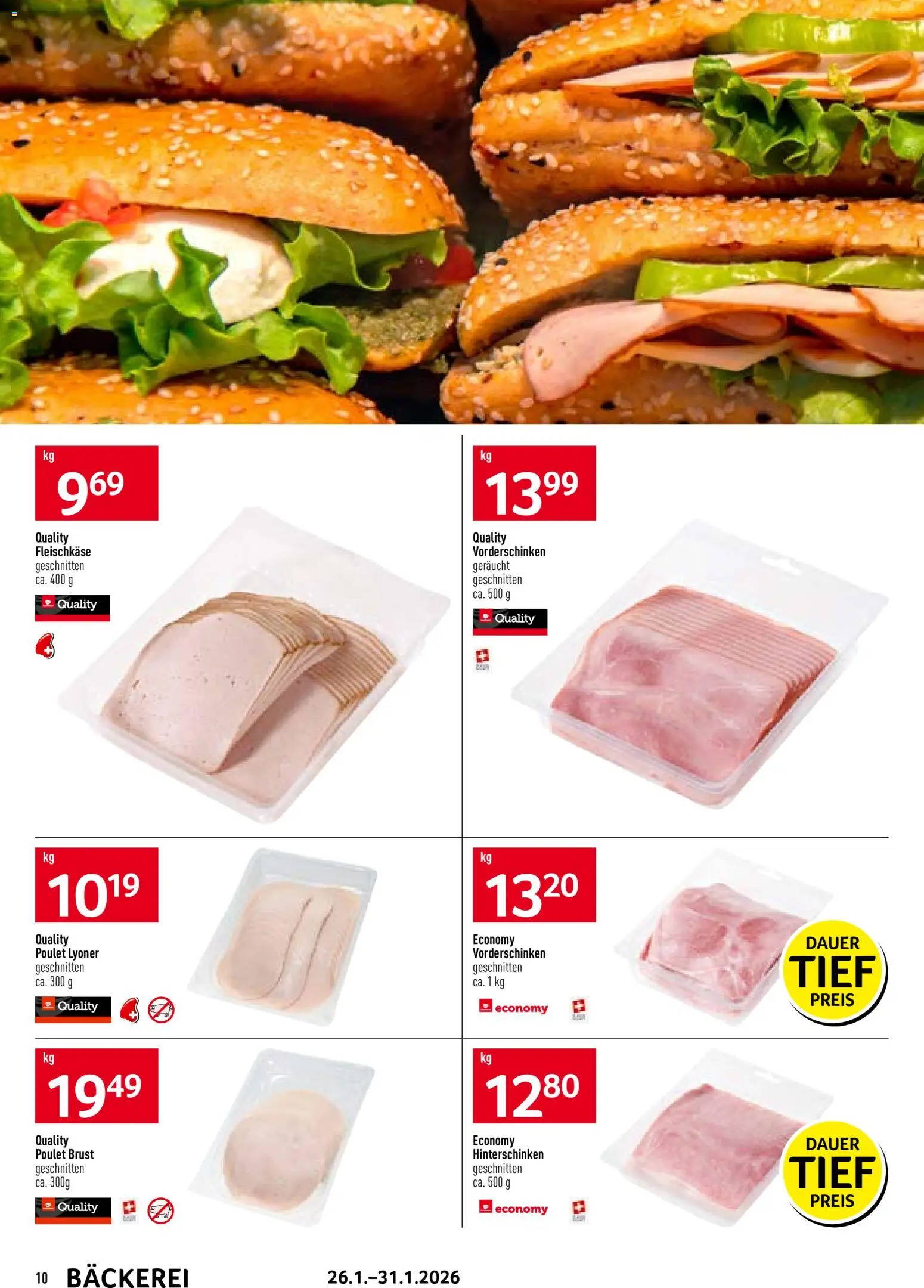 Prodega Aktionen Bäckerei – gültig ab 26.01.2026 | Seite: 10