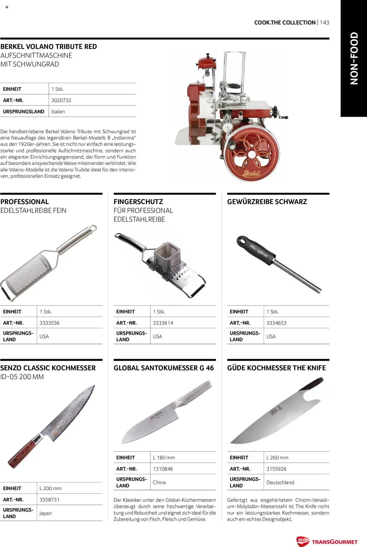 Transgourmet Cook Look-Book gültig ab 01.09.2023 | Seite: 143