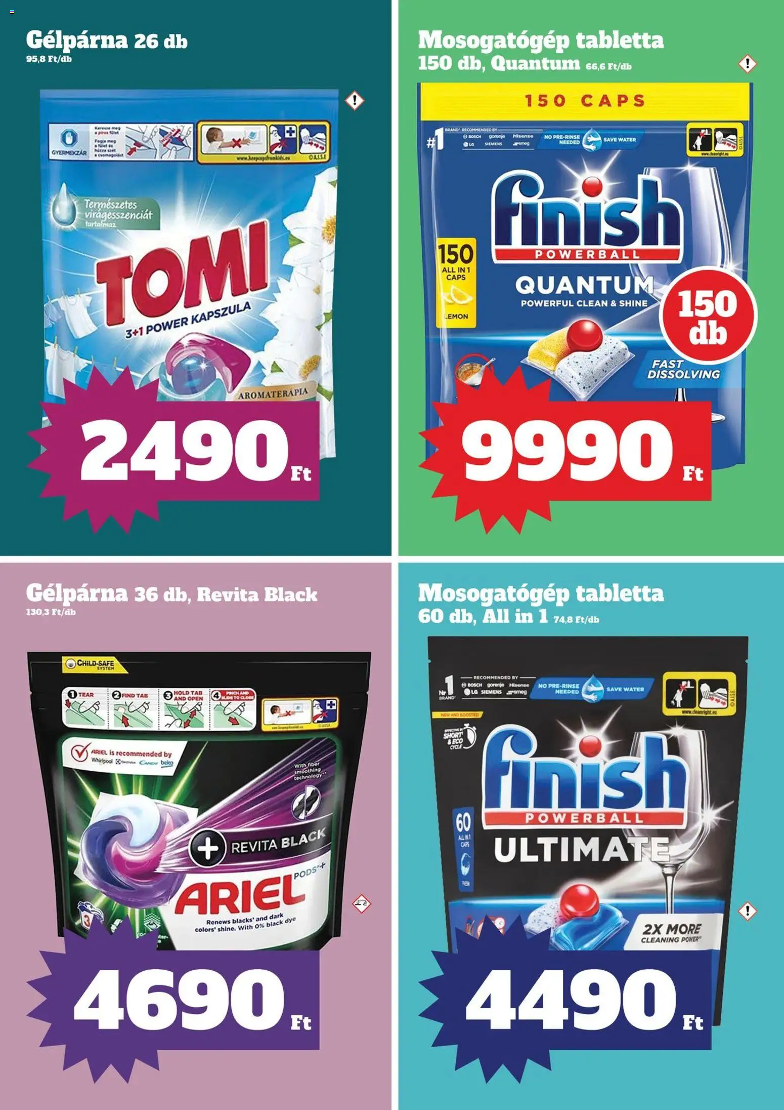Family Diszkont akciós ujság - amely érvényes a következő dátumtól: 26.03.2026 | Oldal: 30 | Termékek: Ariel, Mosogatógép, Mosogatógép tabletta