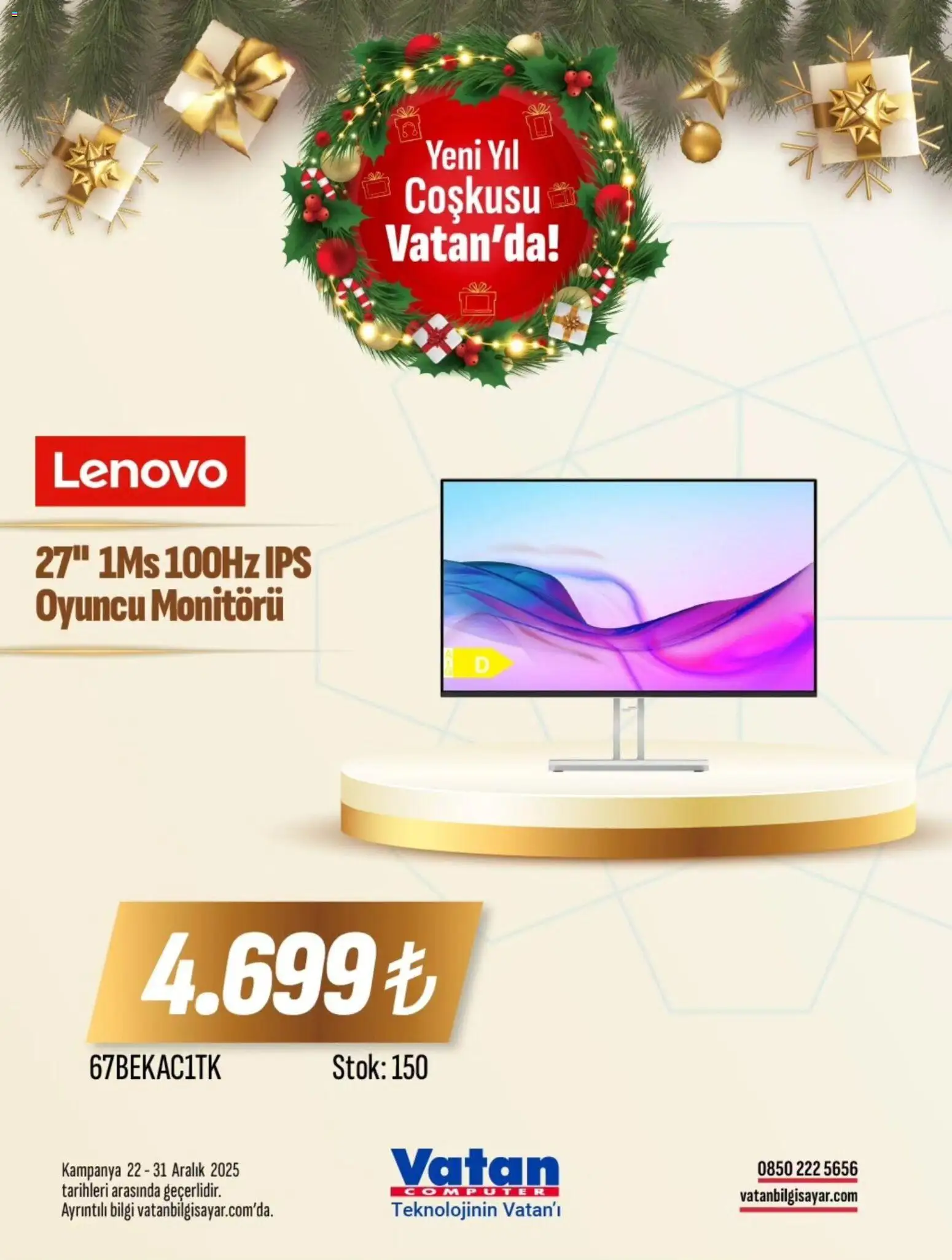 Vatan Bilgisayar İndirim - 22.12.2025 tarihinden itibaren geçerlidir | Sayfa: 3 | Ürünler: Oyuncu