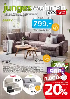 XXXLutz Junges Wohnen ab 29.03.2026 gültig