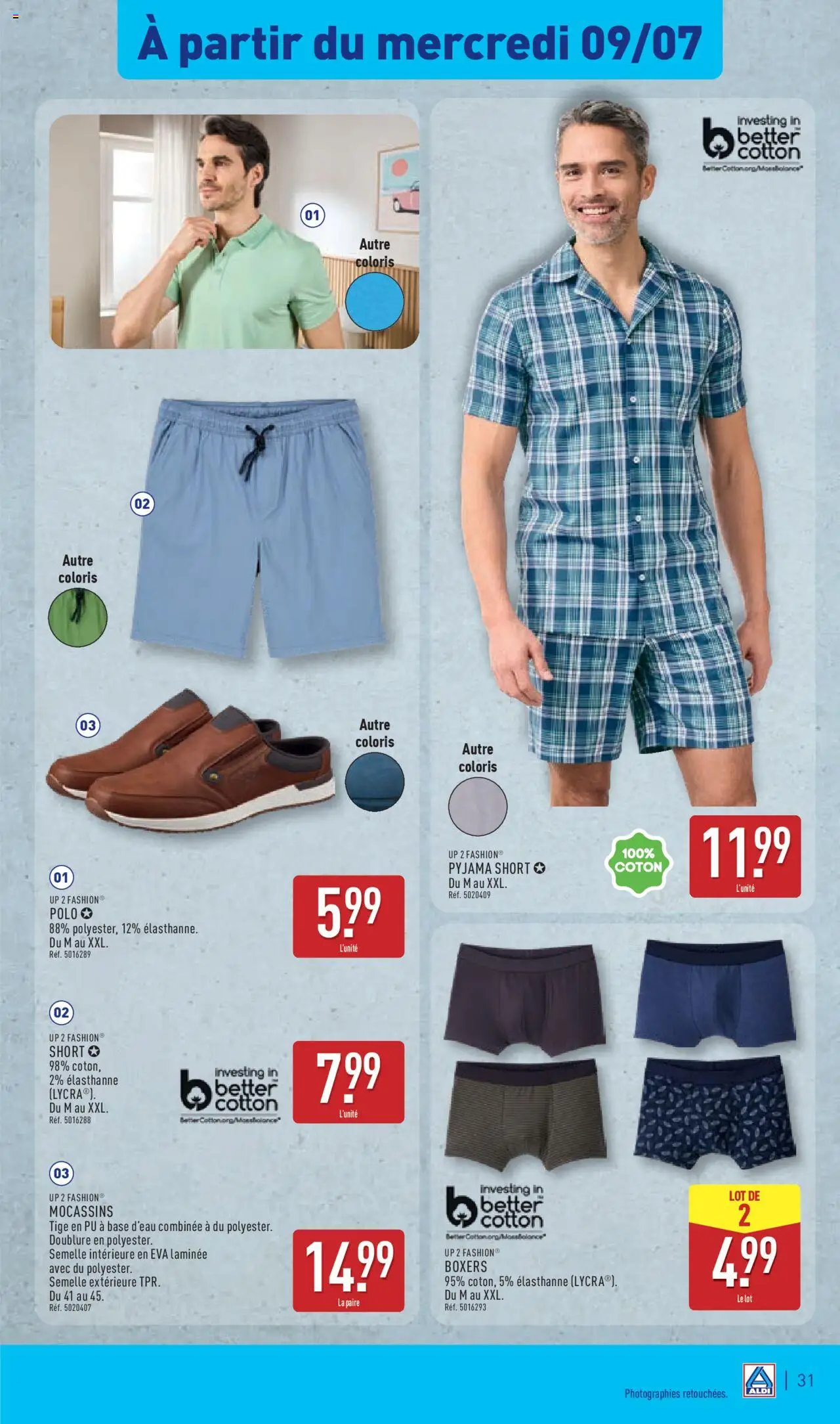  | Page: 33 | Produits: Base, Shorts, Mocassins, Pyjama