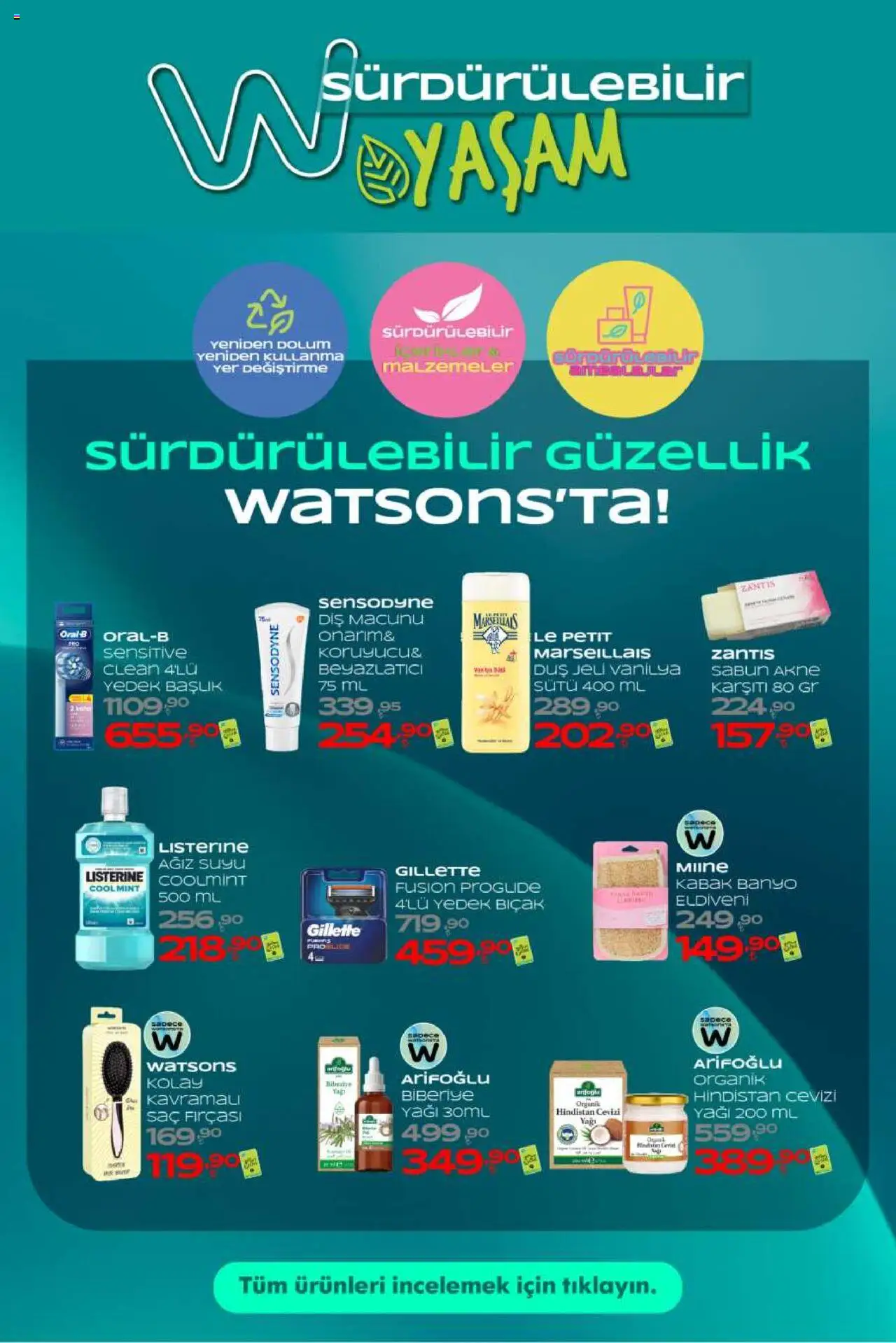 Watsons Katalog - 01.08.2025 tarihinden itibaren geçerlidir | Sayfa: 15 | Ürünler: Duş, Hindistan Cevizi, Sabun, Diş macunu