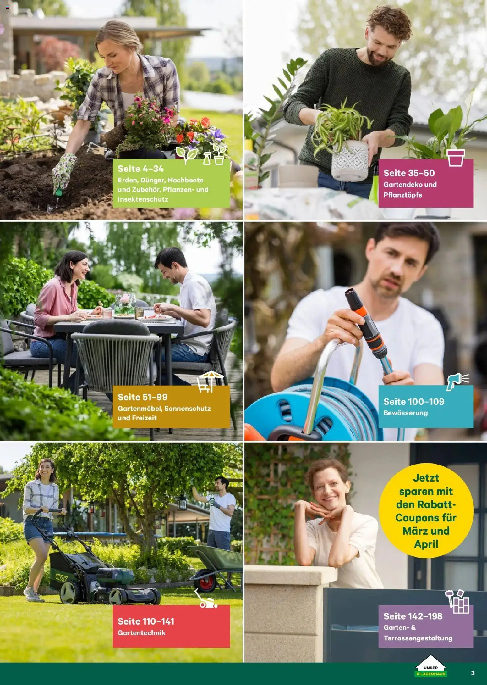 Lagerhaus - Lagerhaus - Garten & Freizeit Katalog 2026 gültig ab 01.03.2026 | Seite: 3