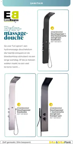 Brico - Badkamermagazine - Voorbeeld van een folder van Brico, geldig van 28.04.2025 | Pagina: 70 | Producten: Douche