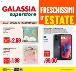 Anteprima del volantino Galassia Superstore catalogo valido a partire dal 31.07.2025