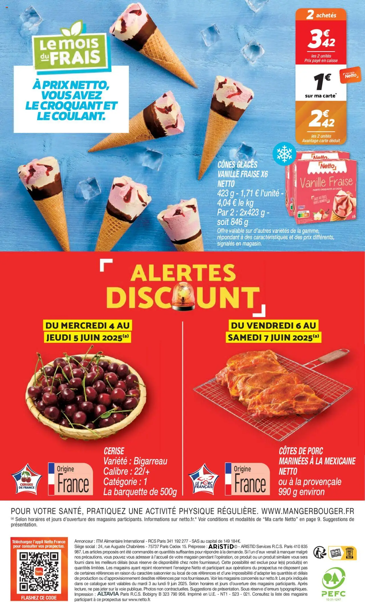  | Page: 18 | Produits: Glaces, Cerises, Cônes, Porc