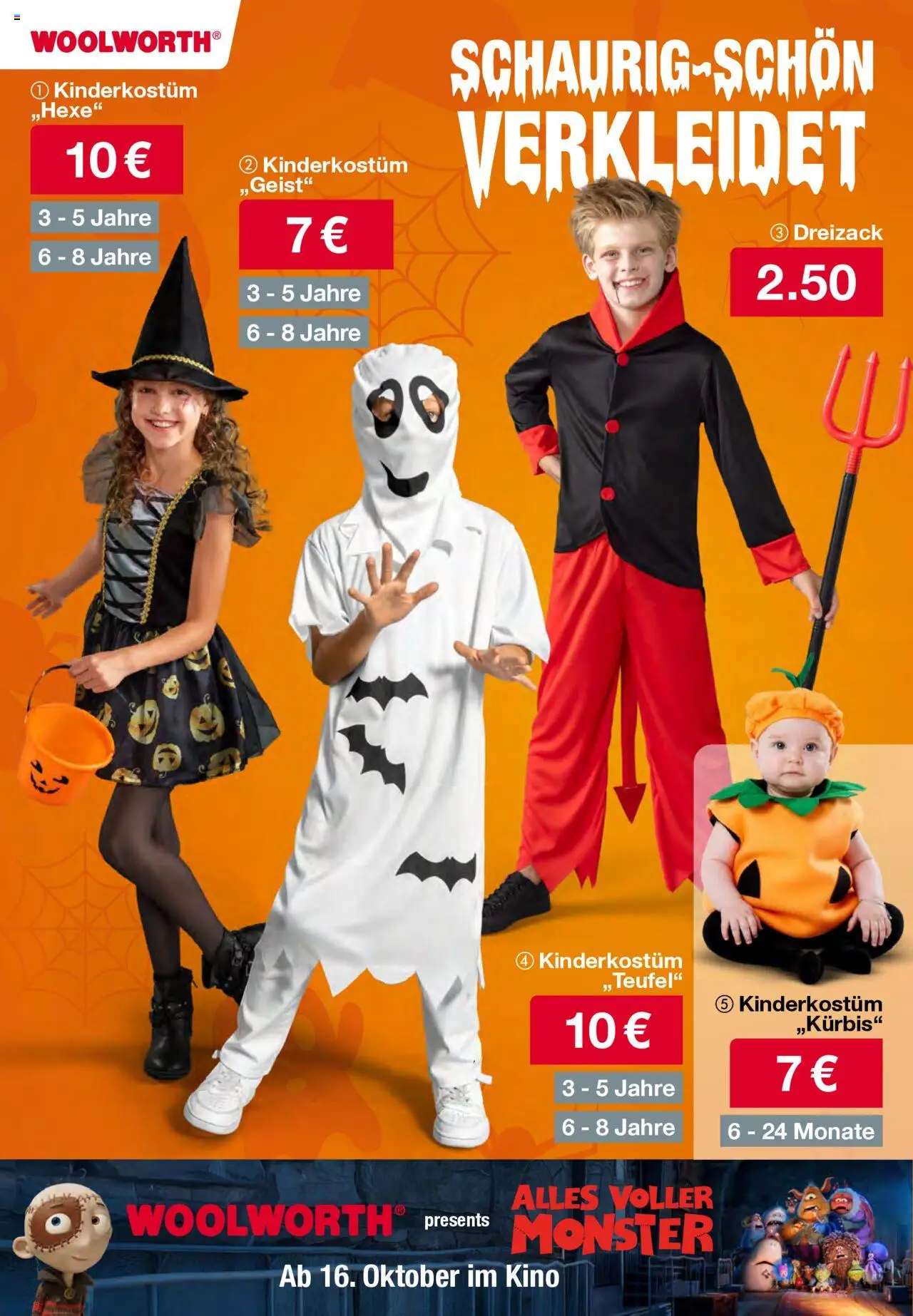 Woolworth Halloween Prospekt – gültig ab 02.10.2025 | Seite: 11 | Produkte: Monster