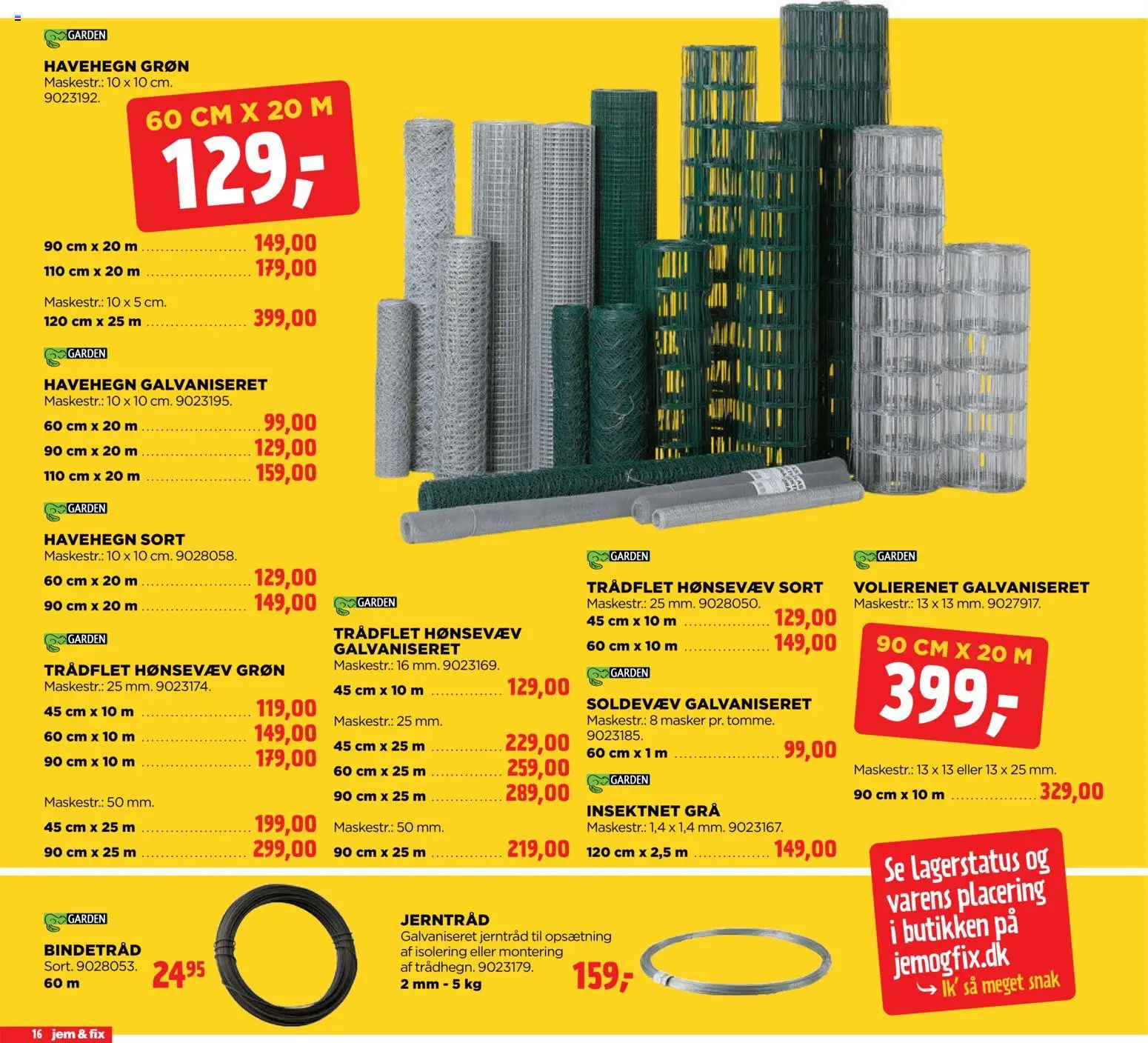 Jem & fix tilbudsavis – gyldig fra 19.04.2026 | Side: 16