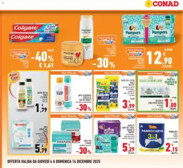 Anteprima del volantino MUTANDINO, PANNOLINI BABY-DRY PAMPERS, pacco doppio misure assortite valido a partire dal 04.12.2025 | Pagina: 20 | Prodotti: Maschera, Dentifricio, Bagno, Doccia