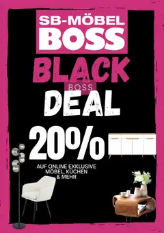 SB Möbel Boss - Black Friday ab 19.11.2025 gültig