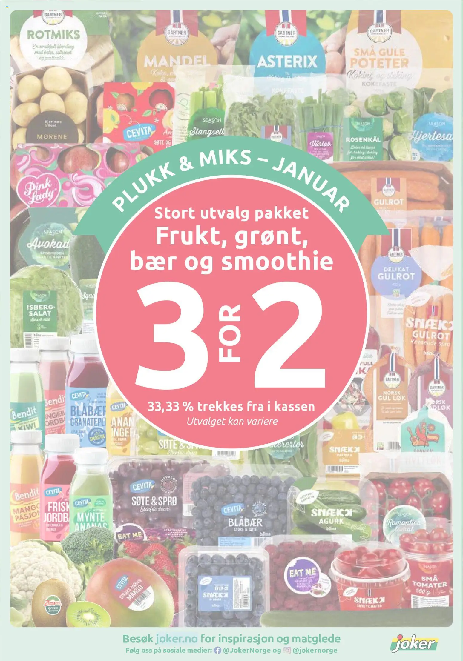 {H1} | Side: 3 | Produkter: Løk, Mango, Mynte, Форель