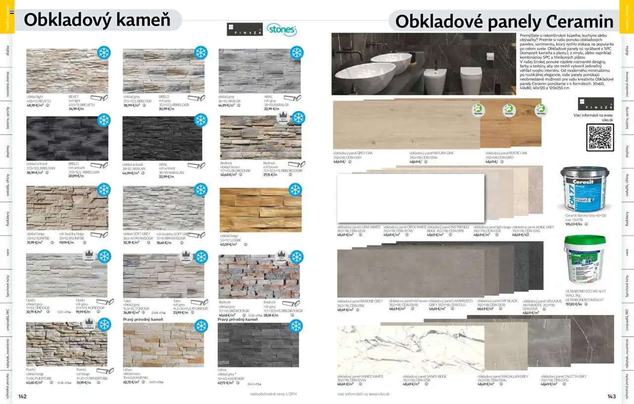 Nové Siko akcie – leták je platný od 01.09.2025 | Strana: 72 | Produkty: Panely, Osvetlenie, Dlažba, Radiátory