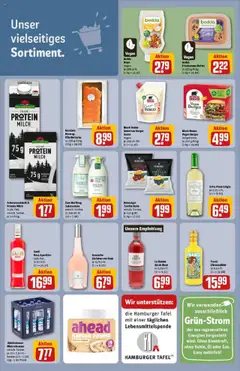 Rewe prospekt Hamburg	 - gültig ab dem 20.07.2025 | Seite: 32 | Produkte: Adelholzener, Dressing, Burger, Mineralwasser