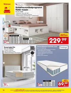 Netto Marken-Discount - Black Friday ab 01.11.2025 gültig | Seite: 16 | Produkte: Kleiderschrank, Lattenrost, Boxspringbett