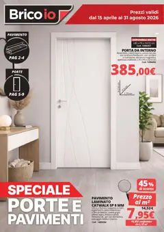 Anteprima del volantino Brico io volantino Porte e Pavimenti valido a partire dal 15.04.2026