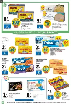 Vista previa E.Leclerc folleto válido desde el 22.04.2026 | Página: 10 | Productos: Sardinillas, Aceite de oliva, Aceite de girasol, Atún claro
