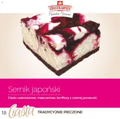 Rolada, Ciasto biszkoptowe, bita śmietana, galaretka owocowa, zdobione kruszonką. od 04.06.2025 | Strona: 18