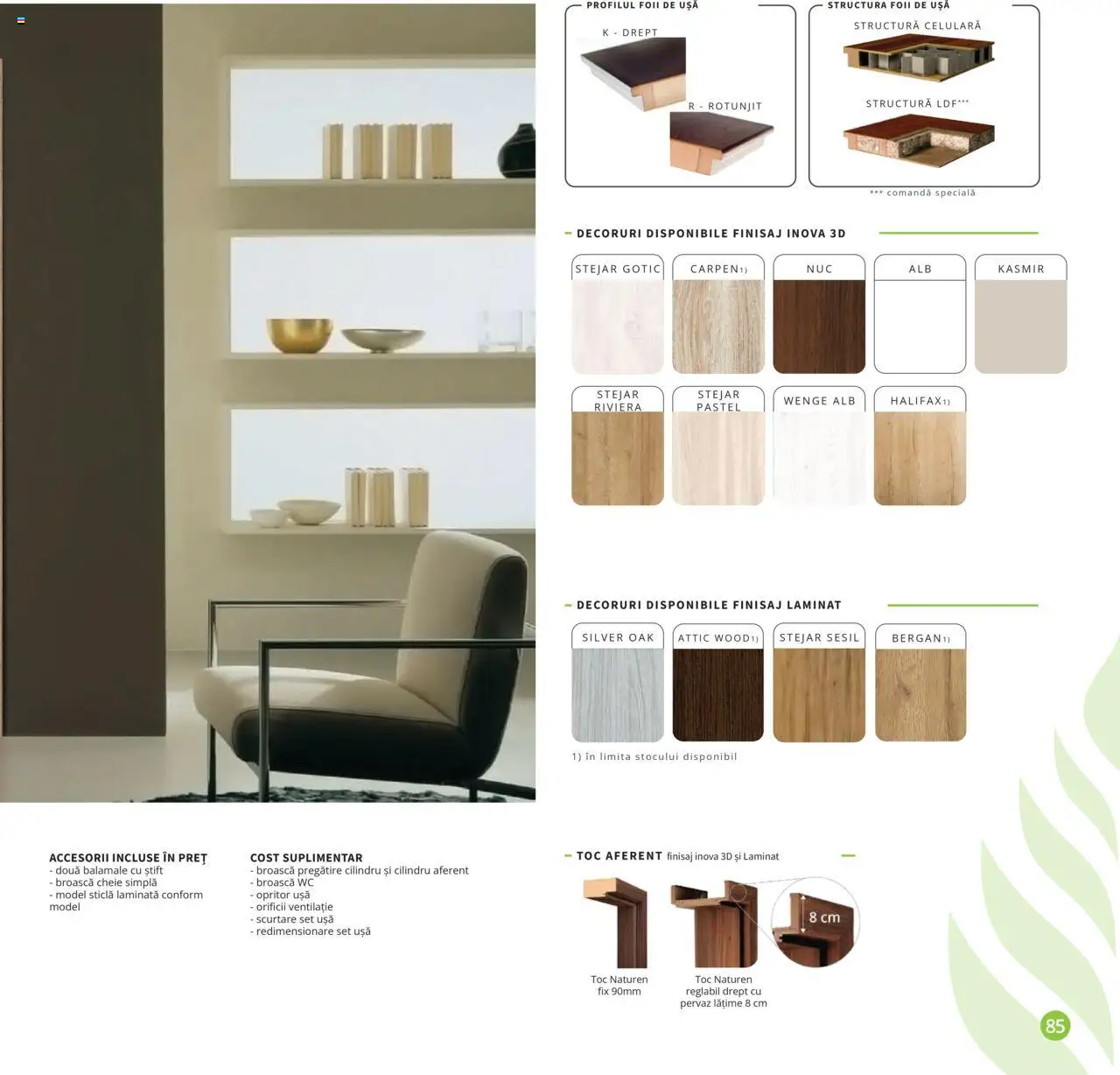 Noul catalog Proges – valabil de la 01.08.2025 | Pagină: 85 | Produse: Ușă