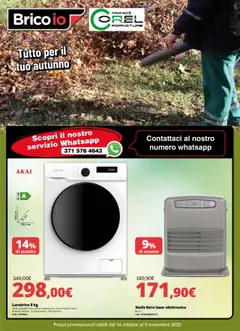 Anteprima del volantino Brico io Villacidro catalogo valido a partire dal 16.10.2025