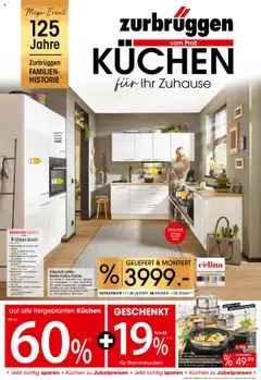Zurbrüggen - Küchen für Ihr Zuhause ab 14.09.2025 gültig