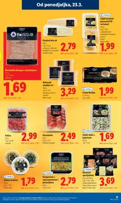 Svježi njoki s koprivom, 400 g - Pregled kataloga iz trgovine Lidl, vrijedi od 23.03.2026 | Stranica: 15