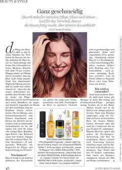 dm drogerie markt Active Beauty Magazin 04/2026 ab 01.04.2026 gültig | Seite: 48 | Produkte: Wasser, Shampoo, Haaröl, Öl