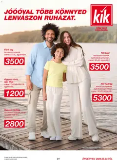 Kik akciós újság - amely érvényes a következő dátumtól: 23.03.2026