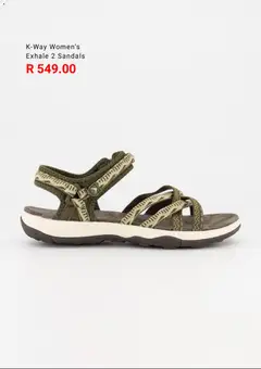 Cape Union Mart specials catalogue – valid from 24.11.2025 | Page: 15 | Products: Sandals