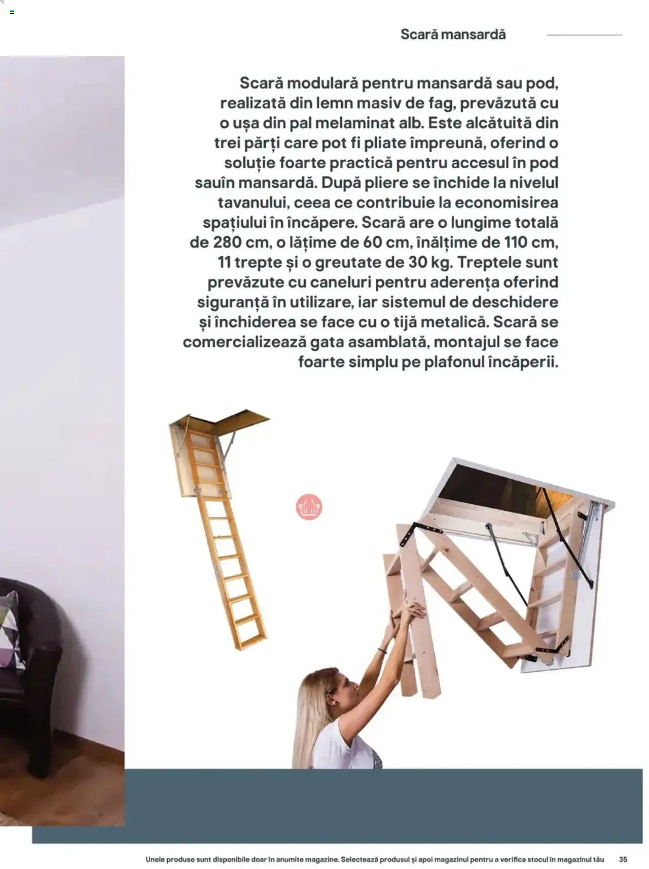Noul catalog Brico Depot – valabil de la 13.06.2024 | Pagină: 35 | Produse: Scară, Ușă