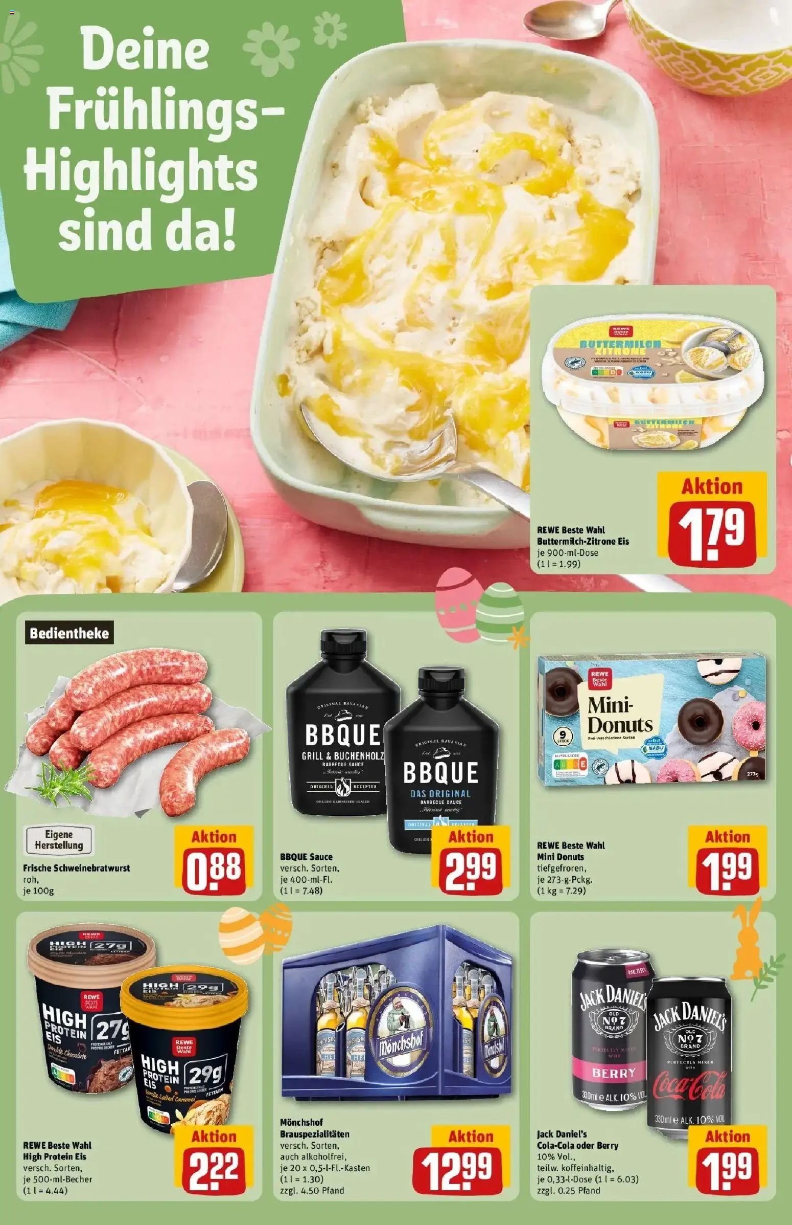Rewe Prospekt Dachau	 – gültig ab 15.03.2026 | Seite: 39 | Produkte: Monchshof, Grill, Coca cola, Zitrone