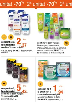 Vista previa Bonpreu folleto válido desde el 07.01.2026 | Página: 32 | Productos: Acondicionador, Gel de ducha, Sérum, Crema