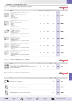 Rexel - Prévisualisation de Rexel  Réseaux Voix Données Images valide à partir de 01.11.2025 | Page: 4 | Produits: Filtre, Téléphone, Prises, Modem