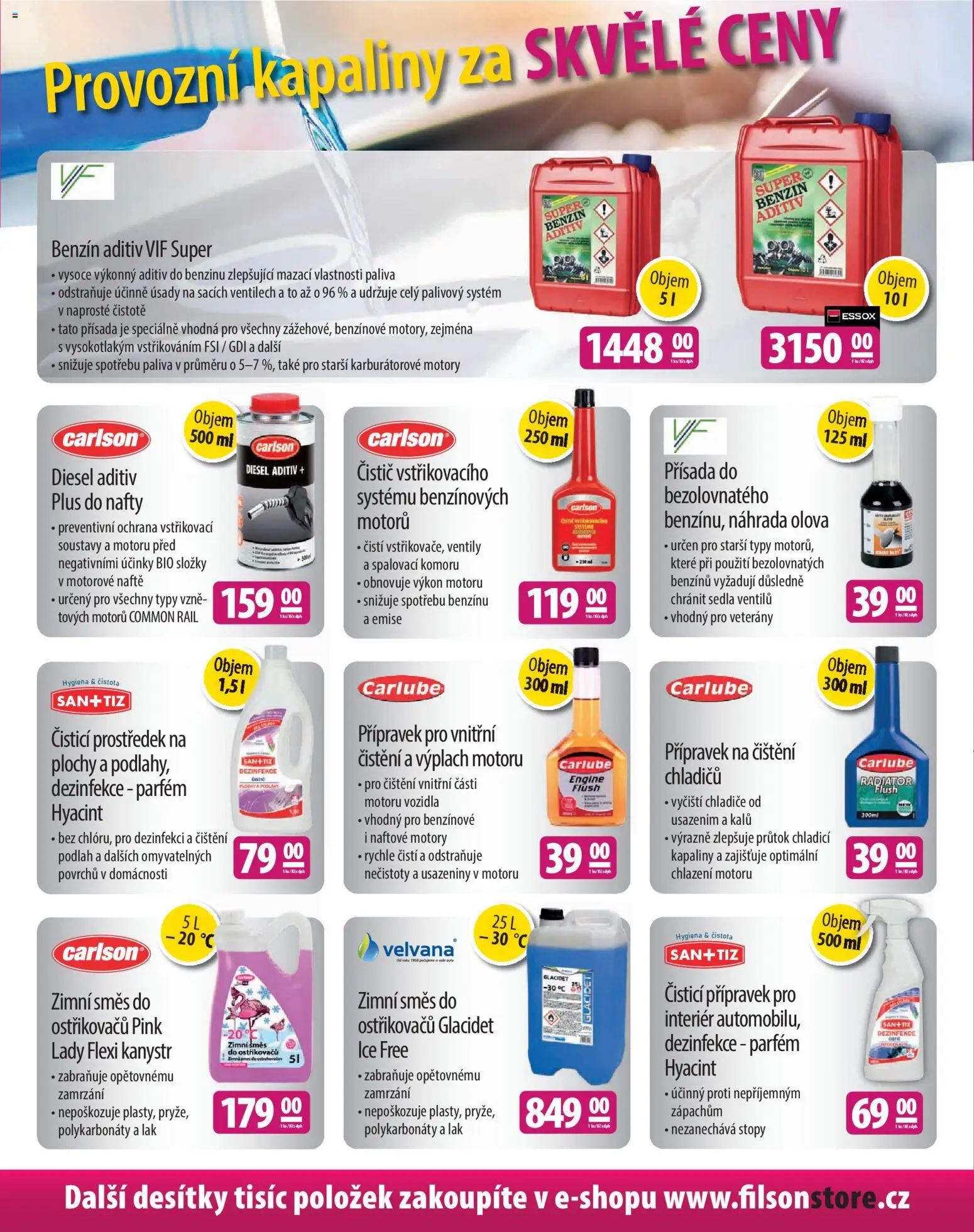 FILSON Store - S Filsonstore vás ranní mrazy nezaskočí od 24.11.2025 | Strana: 4 | Produkty: Čistící prostředek, Kanystr, Radiátor, Parfém