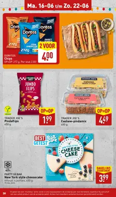  | Pagina: 30 | Producten: Chips, Doritos, Gebak, Fruit