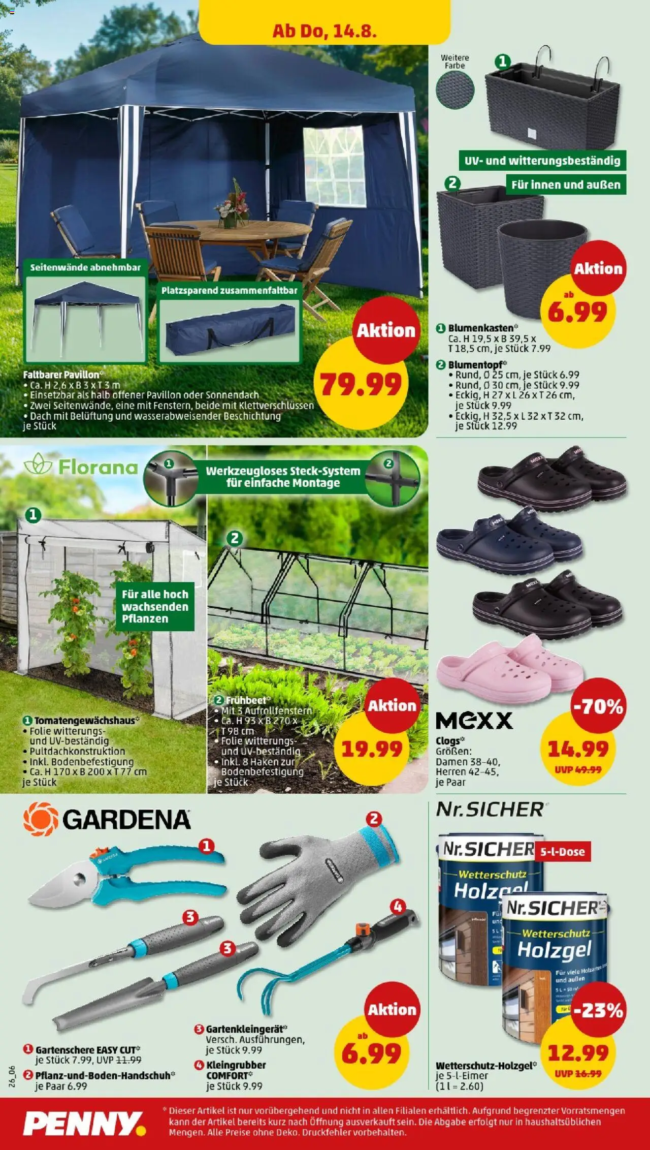 Penny - Saarland - gültig ab dem 11.08.2025 | Seite: 26 | Produkte: Blumentopf
