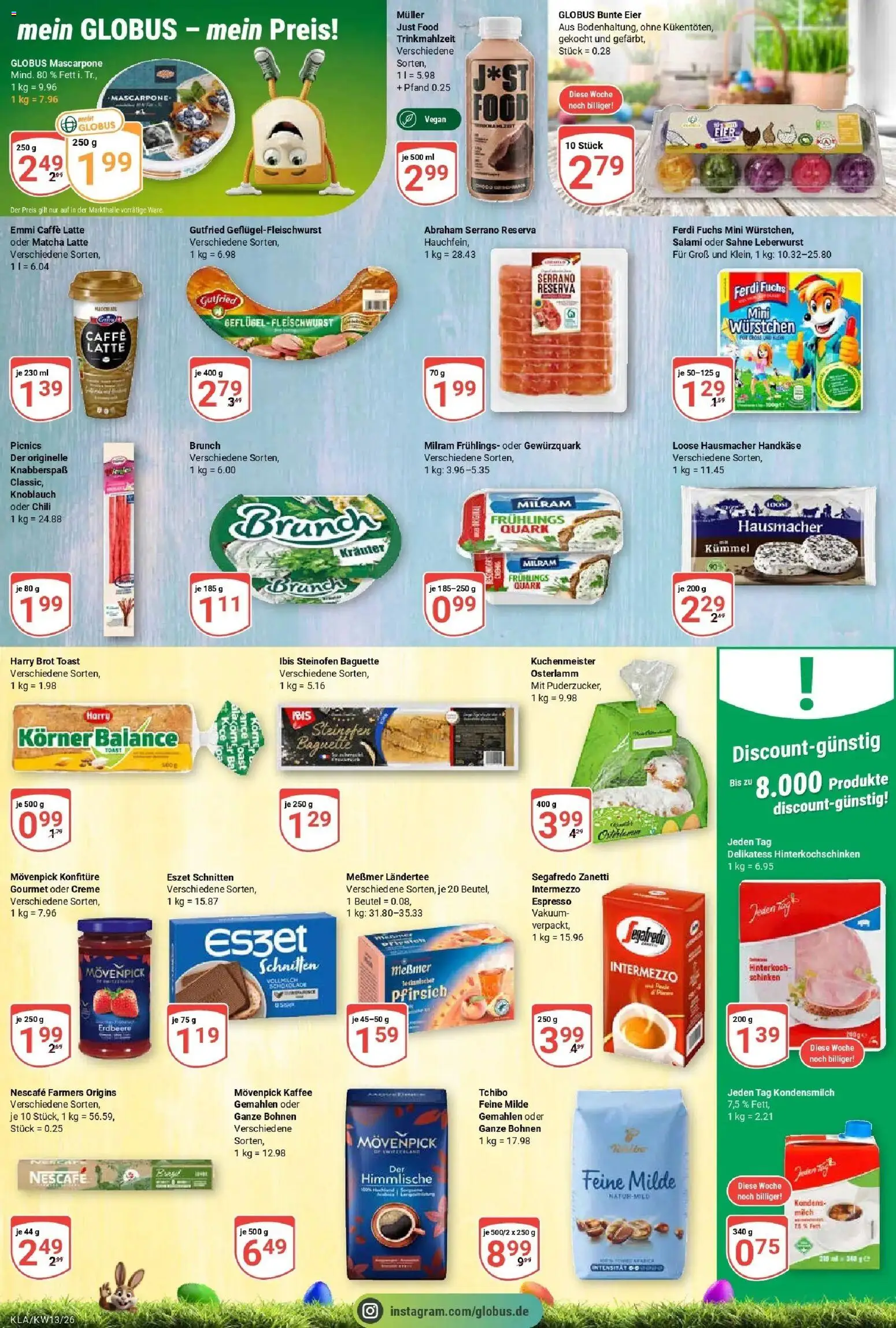 Globus prospekt Kaiserslautern	 – gültig ab 23.03.2026 | Seite: 12 | Produkte: Creme, Knoblauch, Brot, Sahne