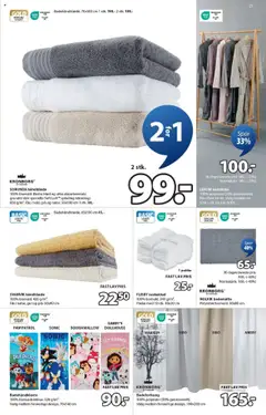 JYSK - Tilbudsavis gyldig fra 03.10.2025 | Side: 21 | Produkter: Håndklæde, Badekåbe, Badeforhæng, Bademåtte