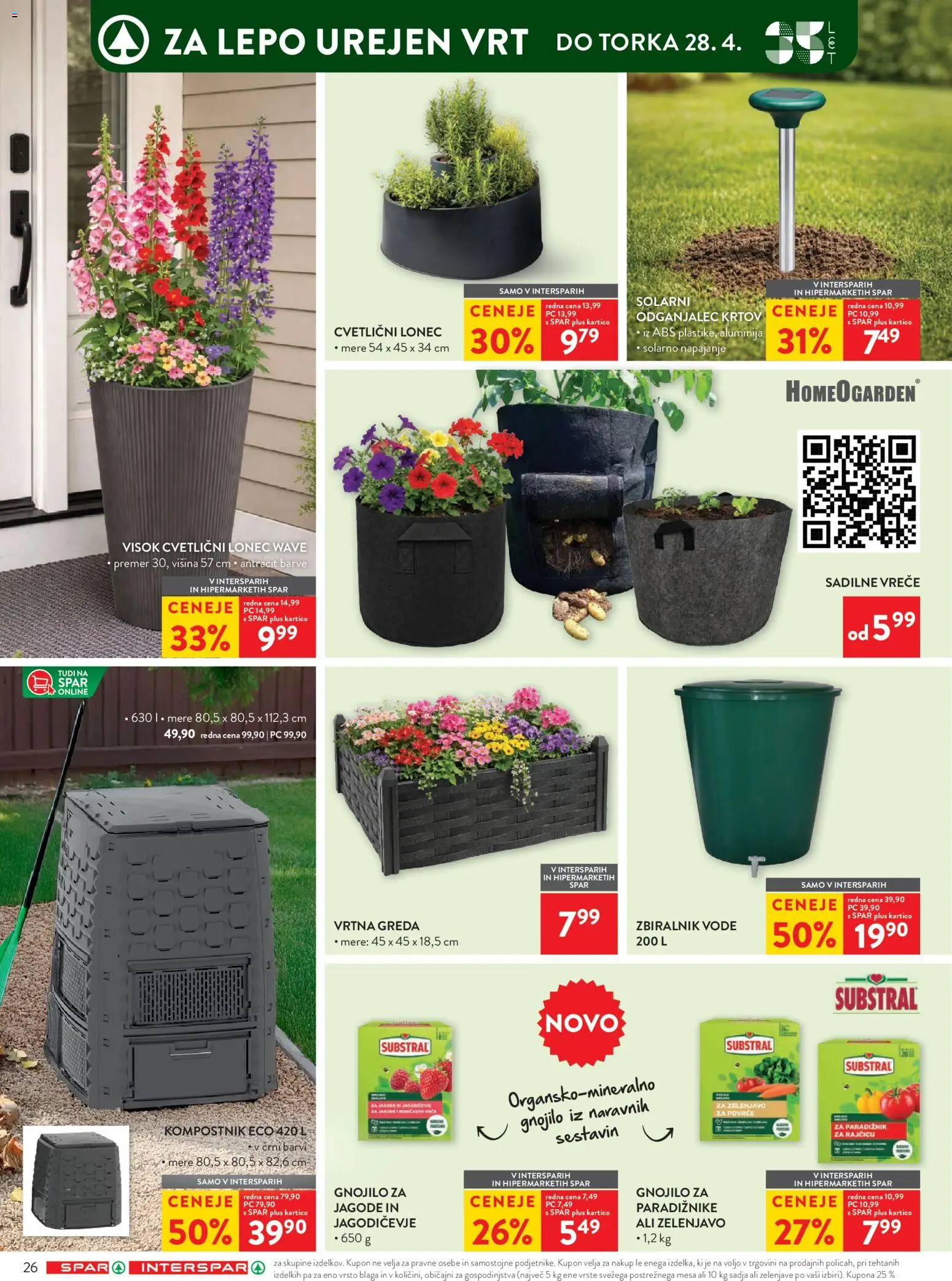 Novi Spar katalog ponudbe – veljaven od 15.04.2026 | Stran: 32