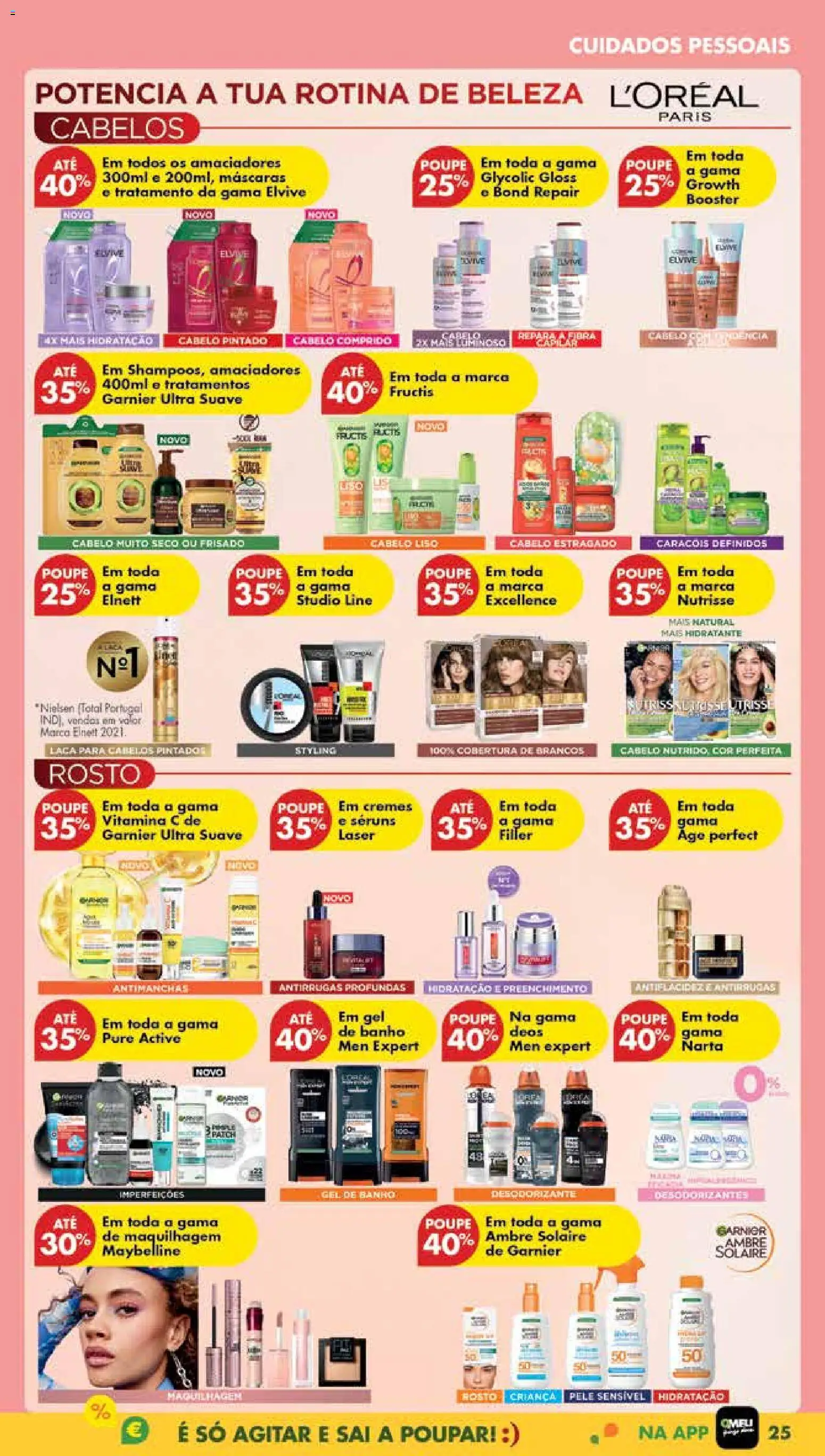 Pingo Doce Poupe Esta Semana Madeira │ válido de 28.10.2025 | Página: 25 | Produtos: Gloss, Desodorizante, Sérum, Banho