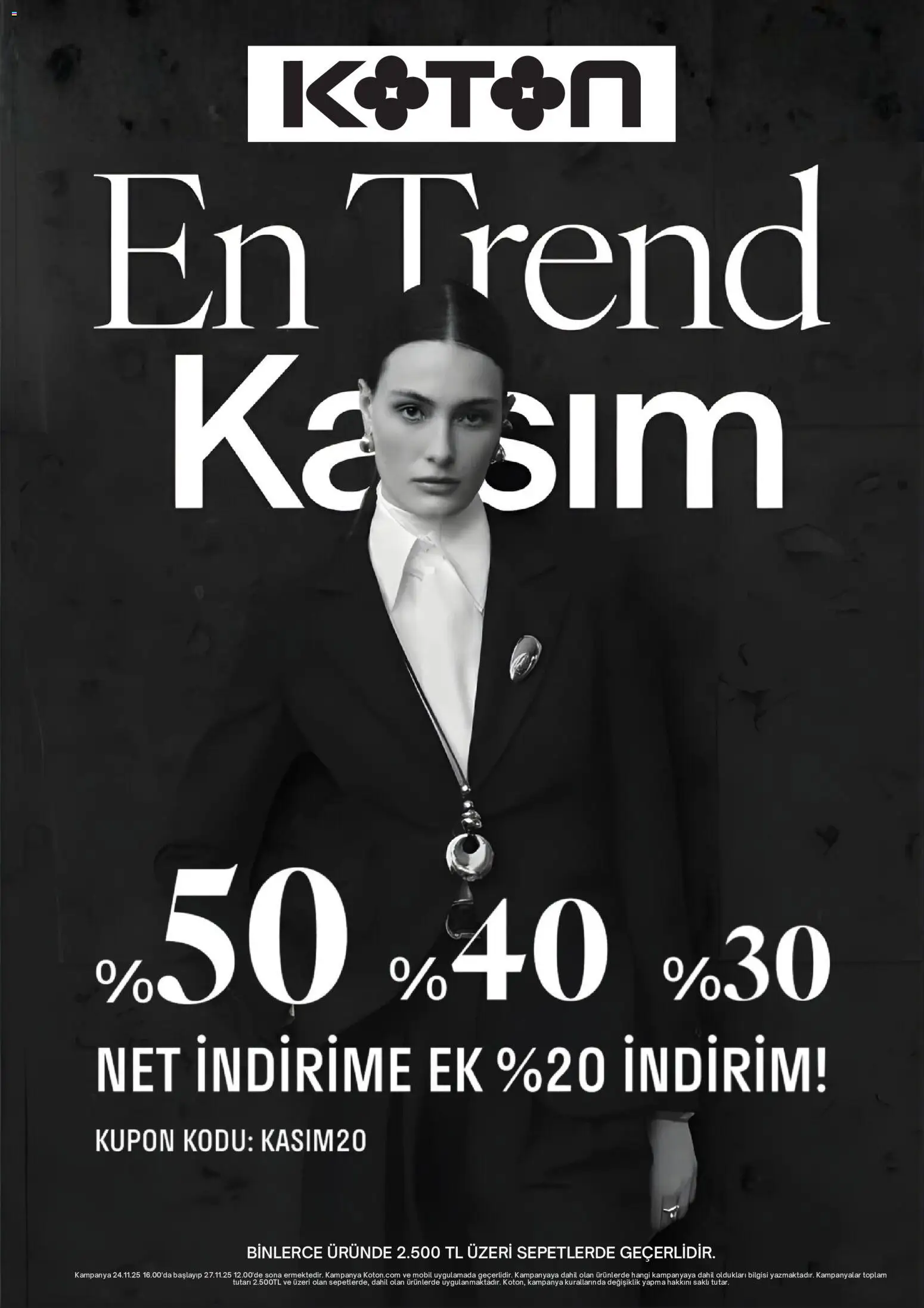 Koton Black Friday - 24.11.2025 tarihinden itibaren geçerlidir | Sayfa: 1