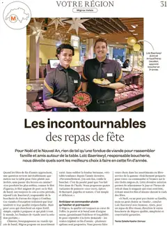 Migros Magazin FR ab 22.12.2025 gültig | Seite: 31 | Produkte: Pane, Fondue