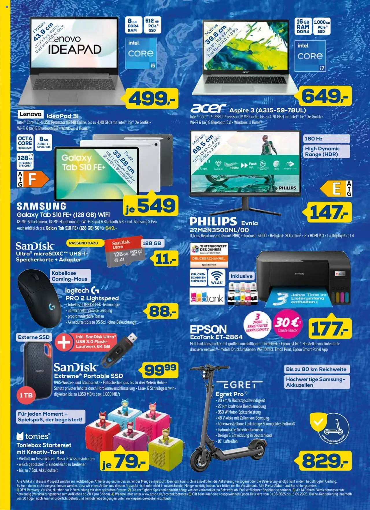 Euronics Prospekt 	 - gültig ab dem 30.07.2025 | Seite: 8