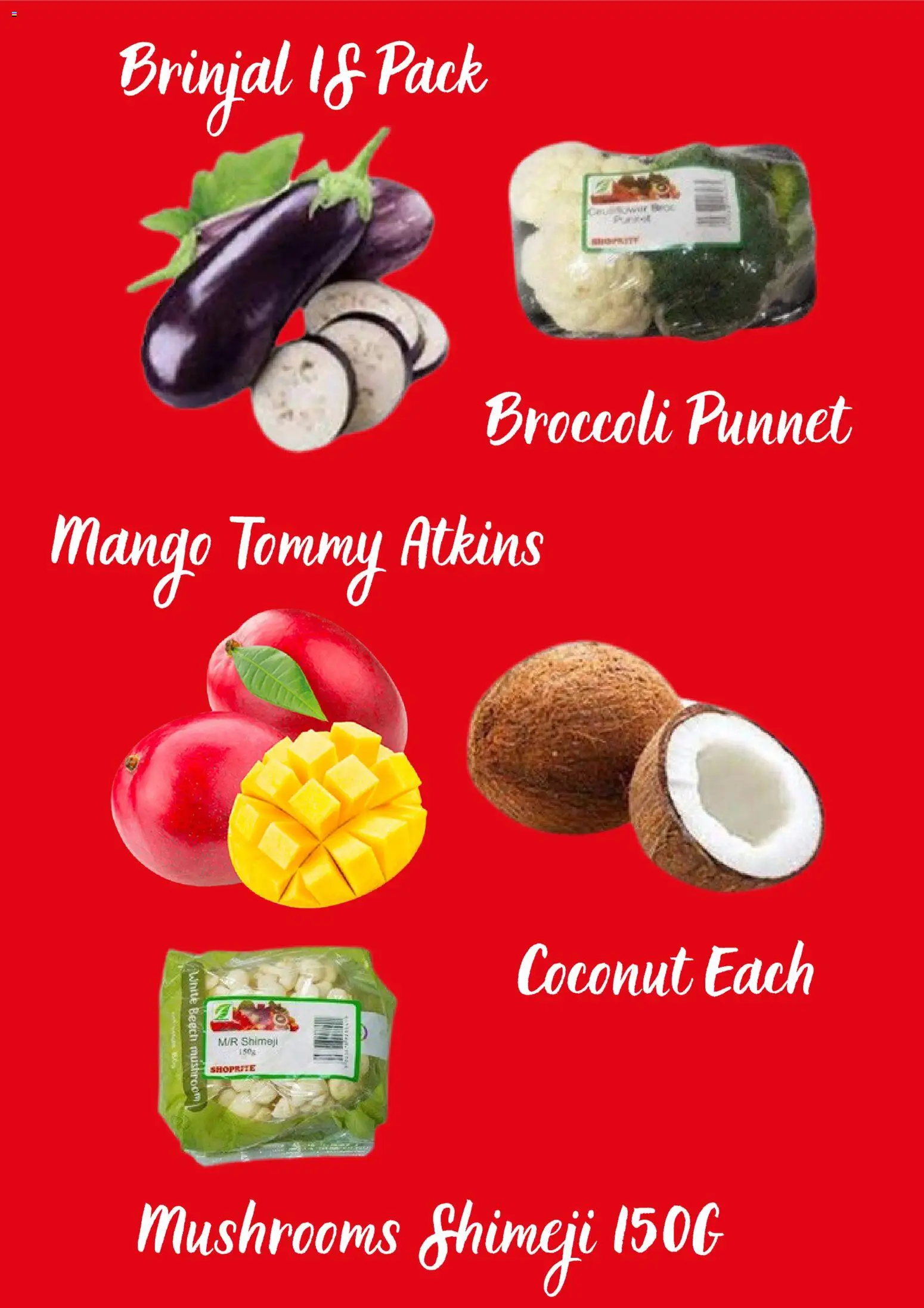 Shoprite Catalogue valid from 01.04.2026 | Page: 2 | Products: Cukkini, Odstranjivač mrlja, Mango, Chrániče