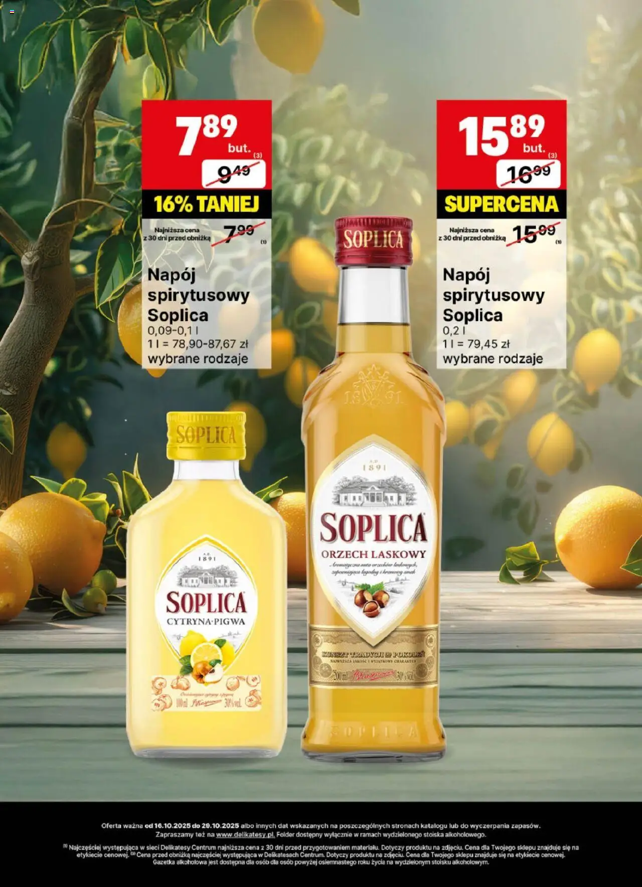Delikatesy Centrum Gazetka - DeliBarek od 16.10.2025 | Strona: 22 | Produkty: Delikatesy