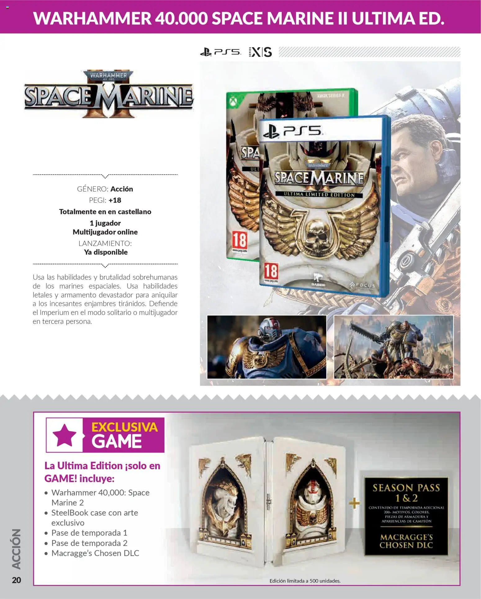 Game folleto │ válido desde el 03.12.2025 | Página: 20 | Productos: Jugador